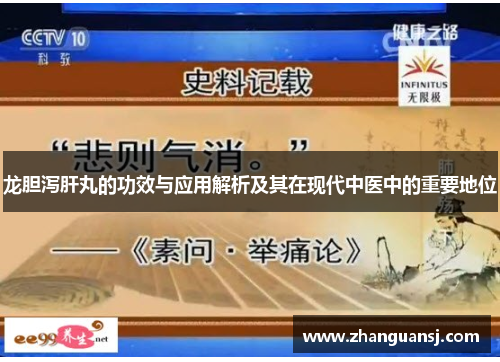 龙胆泻肝丸的功效与应用解析及其在现代中医中的重要地位